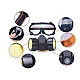 Set ochelari si masca de protectie KH-A-5 pentru lucru in mediu chimic vapori vopsea sau praf Set ochelari si masca de protectie KH-A-5 pentru lucru in mediu chimic vapori vopsea sau praf