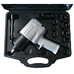 Set Pistol Impact Pneumatic 1/2" si Chei Tubulare de Impact Rotake
