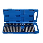 Set profesional bit torx hex spline 40 piese scurte si lungi 
