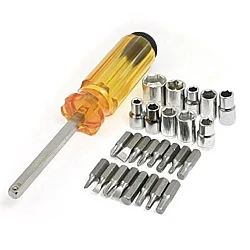 Set surubelnita cu capete tubulare si biti 28 piese JL-1088