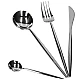 Set tacamuri 24 piese stil portughez otel inoxidabil culoare ARGINTIU Set tacamuri 24 piese stil portughez otel inoxidabil culoare ARGINTIU