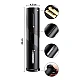 Set tirbuson electric si accesoriu taiere sigiliu NEGRU
