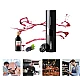 Set tirbuson electric si accesoriu taiere sigiliu NEGRU