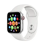 Smartwatch T500 Monitorizare Cardiaca Tensiune si Sedentarism curea alba