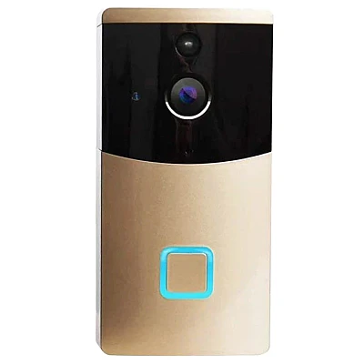 Sonerie inteligenta V5 cu camera senzor de miscare Wi-Fi si vizionare de pe Smartphone Sonerie inteligenta V5 cu camera senzor de miscare Wi-Fi si vizionare de pe Smartphone