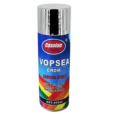 Spray CASPIAN Chrome reparatii rapide pentru lemn / metal, 400 ml Spray CASPIAN Chrome reparatii rapide pentru lemn / metal, 400 ml