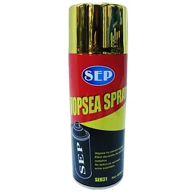 Spray SEP AURIU pentru lemn, metal, 400ml Spray SEP AURIU pentru lemn, metal, 400ml