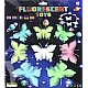 Stickere fosforoscente 8 Fluturi Multicolori Stickere fosforoscente 8 Fluturi Multicolori