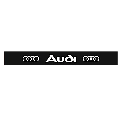 Stiker parasolar auto sau haion/parbriz AUDI 125 X 15 cm