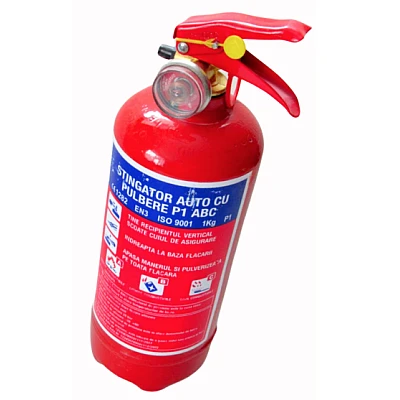 Stingator 1 Kg cu pulbere ABC si cu ceas Stingator 1 Kg cu pulbere ABC si cu ceas
