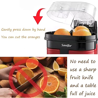 Storcator DUBLU de fructe 90W Sonifer SF-5521 Storcator DUBLU de fructe 90W Sonifer SF-5521