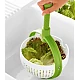 Strecuratoare multifunctionala rotativa cu maner verde Strecuratoare multifunctionala rotativa cu maner verde