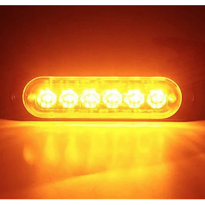 Set 2 x Lumini de Avertizare 6 LED pentru platforma ATV Tractor Jeep Off Road Set 2 x Lumini de Avertizare 6 LED pentru platforma ATV Tractor Jeep Off Road