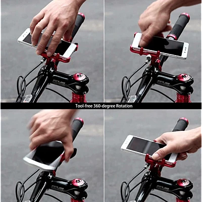Suport A5 METALIC pentru telefon bicicleta rezistent socuri Suport A5 METALIC pentru telefon bicicleta rezistent socuri