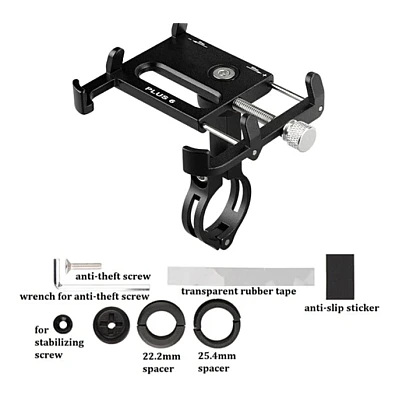 Suport A5 METALIC pentru telefon bicicleta rezistent socuri Suport A5 METALIC pentru telefon bicicleta rezistent socuri