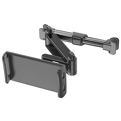 Suport Auto Tetieră cu brat ajustabil 360 Universal pentru Smartphone/Tabletă - 12-19cm Suport Auto Tetieră cu brat ajustabil 360 Universal pentru Smartphone/Tabletă - 12-19cm