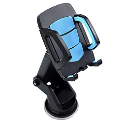 UB Suport auto universal Reglabil Pentru bord/parbriz Negru/Albastru PR