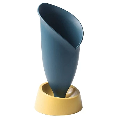 Suport decorativ pentru ustensile stil ghivechi cu scurgere Suport decorativ pentru ustensile stil ghivechi cu scurgere