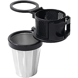 Suport dublu pentru pahare pentru masina 2 in 1