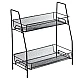 Suport organizator din metal cu 2 etajere AMIGOLD Suport organizator din metal cu 2 etajere AMIGOLD