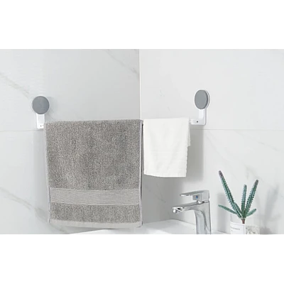 Suport prosop 210 pentru baie, fixare cu adeziv Suport prosop 210 pentru baie, fixare cu adeziv