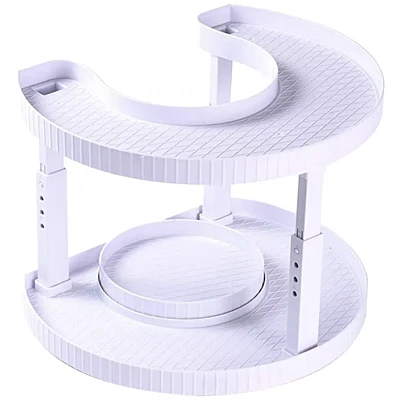 Suport rotativ cu 2 nivele pentru recipiente Spice Spinner Suport rotativ cu 2 nivele pentru recipiente Spice Spinner