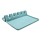 Suport tacamuri cu 5 fante din silicon antiderapant 16 x 16.5 cm Suport tacamuri cu 5 fante din silicon antiderapant 16 x 16.5 cm