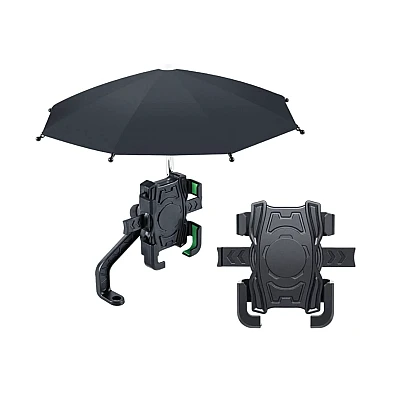 Suport telefon cu umbrela pentru ghidon bicicleta Suport telefon cu umbrela pentru ghidon bicicleta