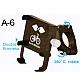 Suport telefon metalic A-6 pentru motocicleta bicicleta sau trotineta Suport telefon metalic A-6 pentru motocicleta bicicleta sau trotineta