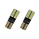 Set 2 Canbus T10 W5W Bec LED Instrumente Interior Culoare Alb Set 2 Canbus T10 W5W Bec LED Instrumente Interior Culoare Alb