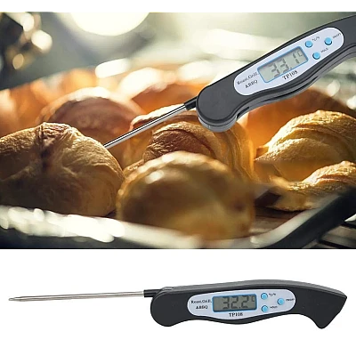 Termometru alimentar digital de gatit TP108 afisaj LCD Termometru alimentar digital de gatit TP108 afisaj LCD