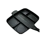 Tigaie grill multifunctionala cu 5 compartimente pentru gatit MANER LEMN