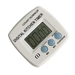 Set 2 x Timer digital bucatarie cu afisaj mare ALB HX101