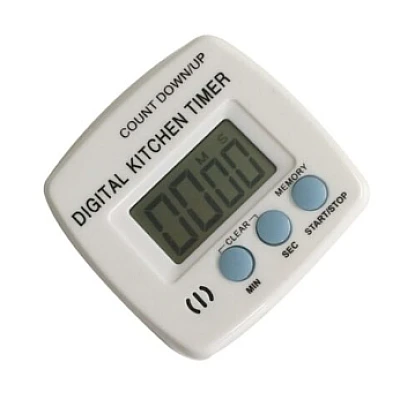 Set 2 x Timer digital bucatarie cu afisaj mare ALB HX101 Set 2 x Timer digital bucatarie cu afisaj mare ALB HX101