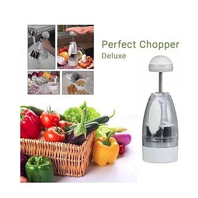 Tocator manual Perfect Chopper Deluxe pentru maruntit legume si fructe Tocator manual Perfect Chopper Deluxe pentru maruntit legume si fructe