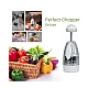 Tocator manual Perfect Chopper Deluxe pentru maruntit legume si fructe Tocator manual Perfect Chopper Deluxe pentru maruntit legume si fructe