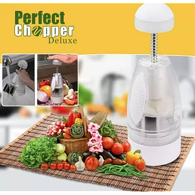 Tocator manual Perfect Chopper Deluxe pentru maruntit legume si fructe Tocator manual Perfect Chopper Deluxe pentru maruntit legume si fructe