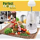 Tocator manual Perfect Chopper Deluxe pentru maruntit legume si fructe Tocator manual Perfect Chopper Deluxe pentru maruntit legume si fructe