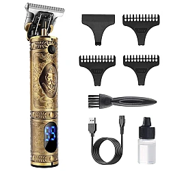 Trimmer AURIU de ras sau contur profesional  LED Display 