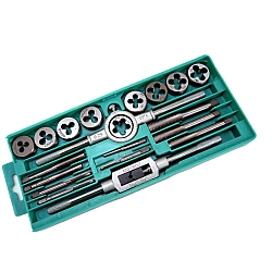 Trusa 20 piese filiere M3-M12 si tarozi 3-12mm 