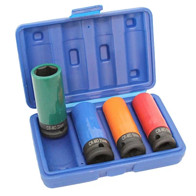 Trusa 4 tubulare cu protectie COLORATA pentru prezoane masura 17 19 21 22 mm Trusa 4 tubulare cu protectie COLORATA pentru prezoane masura 17 19 21 22 mm