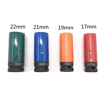 Trusa 4 tubulare cu protectie COLORATA pentru prezoane masura 17 19 21 22 mm Trusa 4 tubulare cu protectie COLORATA pentru prezoane masura 17 19 21 22 mm