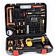 Trusa Bormasina cu percutie 2 acumulatori 24 V 6A + accesorii 110 PIESE Trusa Bormasina cu percutie 2 acumulatori 24 V 6A + accesorii 110 PIESE