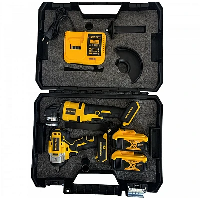 Trusa de Scule Werstil Pistol de Impact 320 Nm si Polizor Unghiular 2 Acumulatori 36 V 5 AH Trusa de Scule Werstil Pistol de Impact 320 Nm si Polizor Unghiular 2 Acumulatori 36 V 5 AH