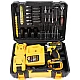 Trusa autofiletanta de impact 2 acumulatori 36V 8Ah 38 accesorii GALBENA Trusa autofiletanta de impact 2 acumulatori 36V 8Ah 38 accesorii GALBENA
