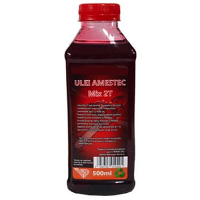Ulei amestec Mix 2T - 500 ml ROSU CASPIAN Ulei amestec Mix 2T - 500 ml ROSU CASPIAN