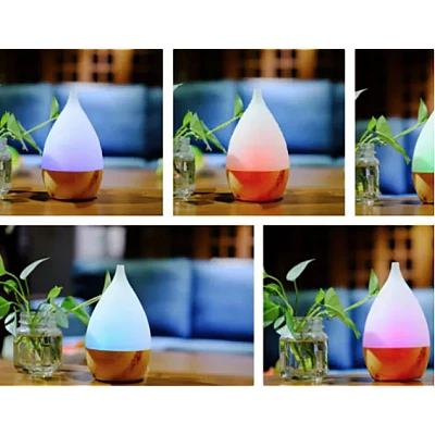 Umidificator LED 150ml Difuzor pentru Aromaterapie USB cu varf alb Umidificator LED 150ml Difuzor pentru Aromaterapie USB cu varf alb
