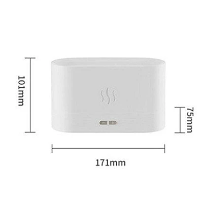Umidificator Ultrasonic Cu Efect Flacara, Silentios, ALB Umidificator Ultrasonic Cu Efect Flacara, Silentios, ALB