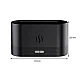 Umidificator Ultrasonic Cu Efect Flacara Silentios Negru Umidificator Ultrasonic Cu Efect Flacara Silentios Negru
