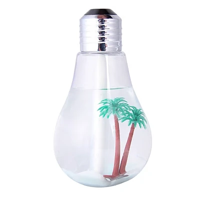 Umidificator bec cu ultrasunete si lumina colorata 0713-016 Umidificator bec cu ultrasunete si lumina colorata 0713-016